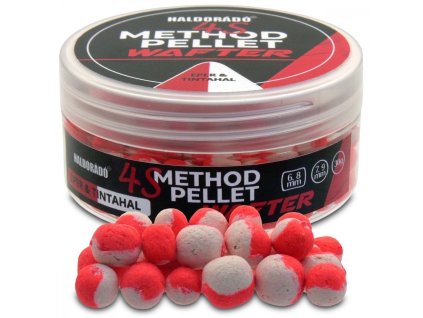 Haldorádó Pelety 4S Method Pellet Wafters 6+8 mm/7+9 mm 30g (Průměr 6+8mm/7+9mm, Příchuť Chilli Česnek)