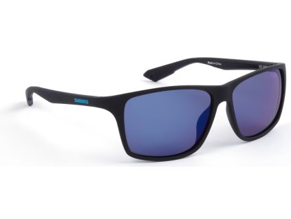 polarizacni bryle shimano eyewear technium matte black blue mirror 4830881