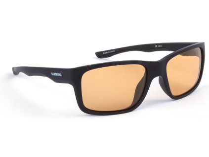 polarizacni bryle shimano eyewear aspire matte black yellow 4830833