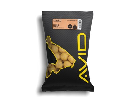 Avid Carp Boilies Plum & Peach 1kg (Hmotnost 1kg, Průměr 20mm)