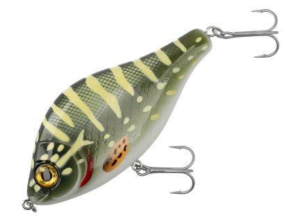 Mikado Wobler Pomalu Potápivý MFT Jerk Pike (Délka 10cm, Hmotnost 51g, Maximální ponor 1,5m)