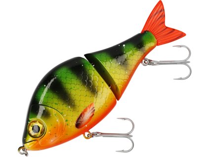 WOBLER - MFT SWIMBAIT - 7cm / HOT PERCH VOLNĚ POTÁPIVÝ - 1 ks (Délka 10cm, Hmotnost 41g, Maximální ponor 1,5m)