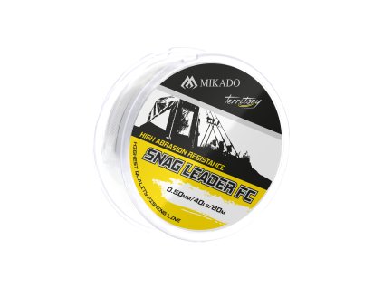 Šokový Vlasec Snag Leader FC 80m (Nosnost 18,14kg, Průměr 0,50mm)