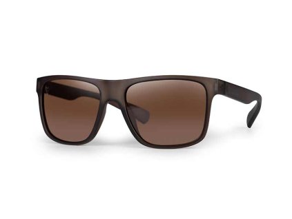 csn055 fox avius sunglasses trans khaki frame brown lens main 1