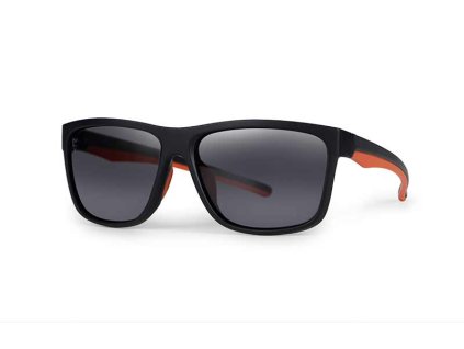 csn054 fox collection sunglasses black and orange grey lens main 1