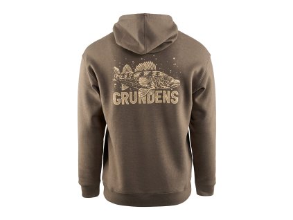Grundés Mikina King of the Lakes Hoodie Otter Heather (Velikost XXL)