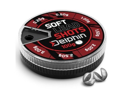 Delphin Vyvažovací Olůvka Delphin SOFT 100g (Gramáž 0,1-1,5g)