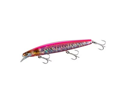 Shimano Wobler Exsence Silent Assassin Flash Boost Floating A Red Sardine (Délka 14cm, Hmotnost 25g, Maximální ponor 0,7m)