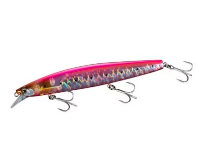 Shimano Wobler Exsence Silent Assassin Flash Boost Sinking A Red Sardine (Délka 12,9cm, Hmotnost 26g, Maximální ponor 2m)