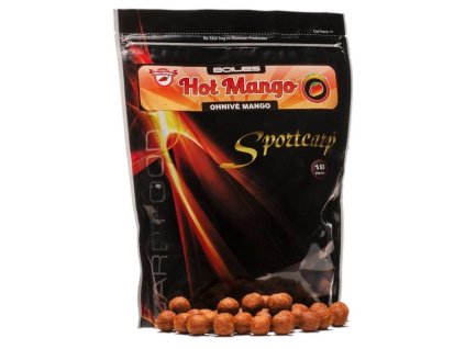 Sportcarp Boilies Hot Mango (Hmotnost 800g, Průměr 24mm)