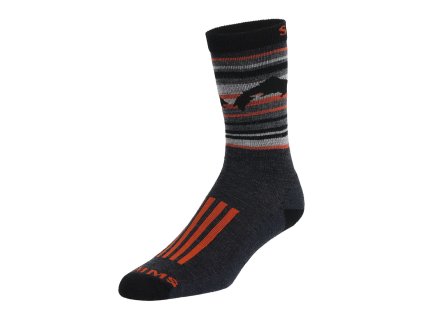 Simms Ponožky Daily Sock (Velikost L)