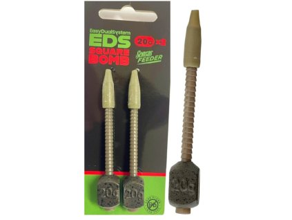 Sensas Zátěž Systém Eds Square Bomb 2ks (Hmotnost 20g)