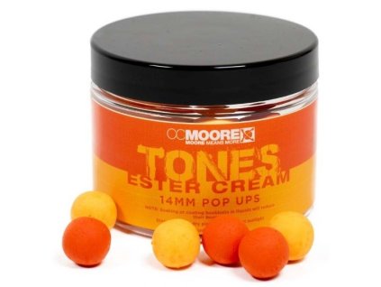 CC Moore Plovoucí Boilie Tones Ester Cream Pop Ups (Počet kusů 45ks, Průměr 14mm)