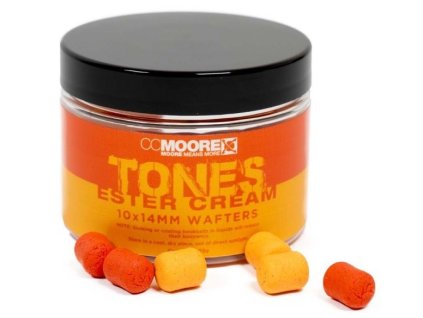 CC Moore Dumbell Wafters Tones Ester Cream 10x14mm 65ks (Počet kusů 65ks, Průměr 10x14mm)
