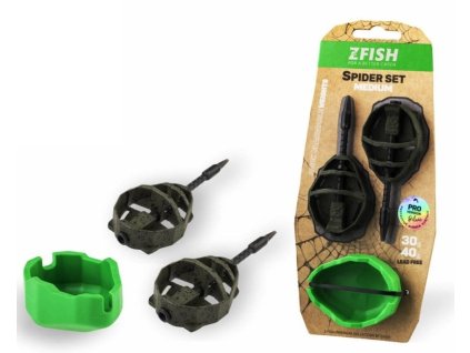 zfish sada method feeder spider medium set 30 40 g formicka