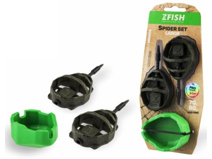 Zfish Sada Method Feeder Spider Large Set + Formička (Hmotnost 70+80g+Formička)