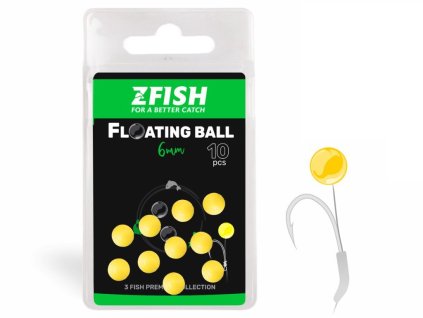 Zfish Plovoucí Silikonová Kulička 10ks