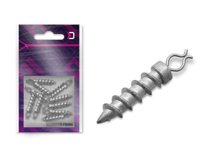 Delphin B! Přídavné závaží zavrtávací / 10ks (Hmotnost 0,5g)