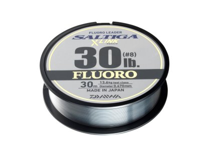 Daiwa Fluorocarbon Saltiga FC Leader X'Link 30m (Nosnost 4,5kg, Průměr 0,26mm)