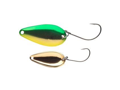 Daiwa Plandavka Presso LMN Spoon Flashing Green (Délka 2,4cm, Hmotnost 1,9g)