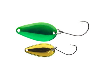 Daiwa Plandavka Presso LMN Spoon Green Gold Yamame (Délka 2,4cm, Hmotnost 1,9g)