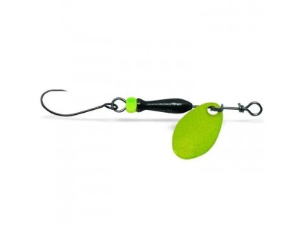 JigovkyCZ Třpytka Classic Barbless Fluo Yellow (Black/Chartreuse Body) (Velikost #00)