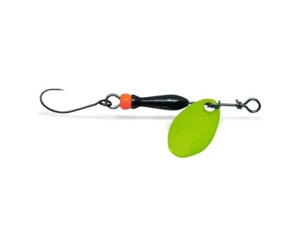 JigovkyCZ Třpytka Classic Barbless Fluo Yellow (Black/Orange Body) (Velikost #00)