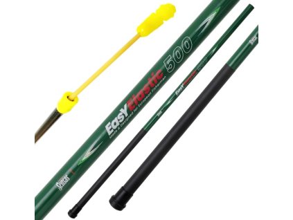 Sensas Bič s Amortizérem Tele Easy Elastic 4m 4-díl