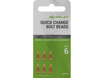 korum montaz smokescreen quick change bolt beads 6 ks