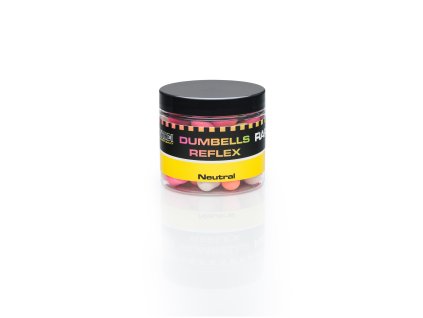 Mivardi Plovoucí Boilies Rapid Dumbells Reflex Neutral 18mm 70g (Hmotnost 70g, Průměr 14x18mm)