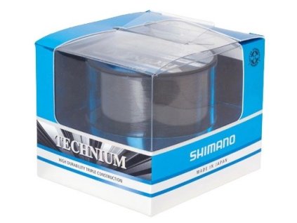 Shimano Vlasec Technium Grey 620m (Délka 620m, Nosnost 14kg, Průměr 0,405mm)
