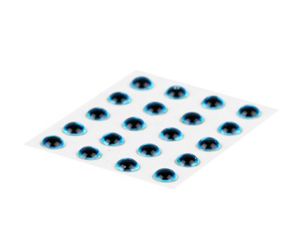 Sybai Epoxidové Oči 3D Epoxy Eyes Holographic Blue (Průměr 4,5mm)