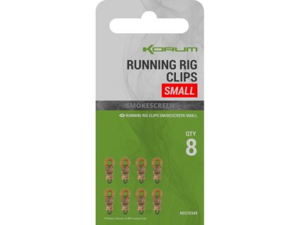 Smokescreen Running Rig Clips  (Počet kusů 8ks, Velikost Small)