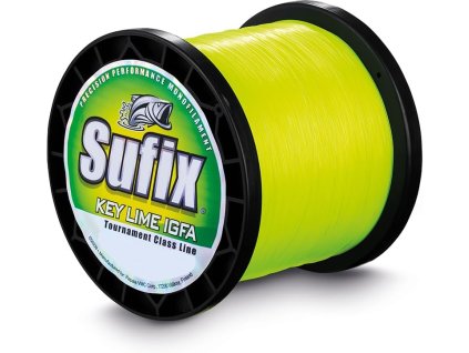 Sufix Monofilní Vlasec Key Lime IGFA 900m (Nosnost 60kg, Průměr 1,1mm)