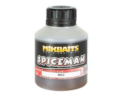 mikbaits booster spiceman ws2 spice 250 ml Photoroom