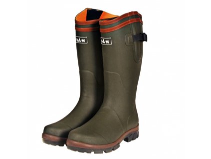 DAM Holínky Flex Rubber Boots Neoprene Lining