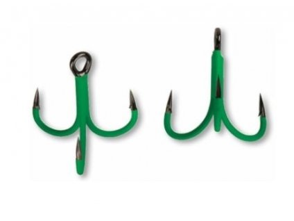 trojhacek madcat a static treble 6x hooks velikost 4 0 original