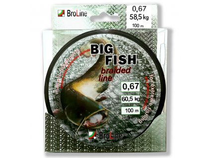 BROLINE Šňůra Big Fish 8x Dyn 250m