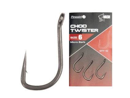 Nash Háčky Chod Twister 10ks
