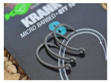 Korda Háčky Krank Barbless (bez protihrotu) 10ks