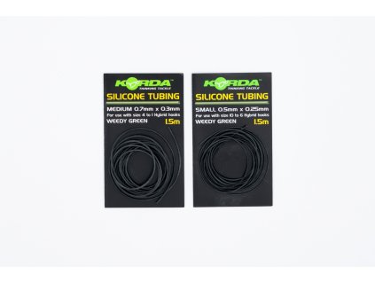 Korda Silikonová Hadička Silicone Tube Weedy Green 1,5m