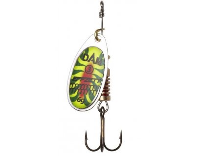 Dam Třpytka Effzett Standard Spinner Fire Shark (Hmotnost 3g, Velikost 1)