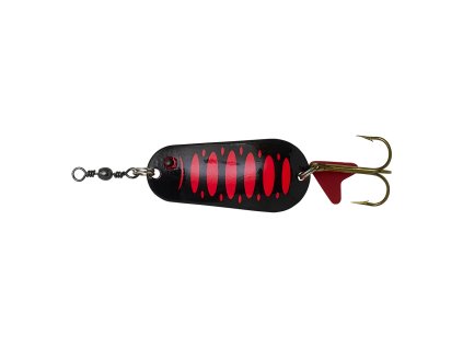 Dam Plandavka Effzett Standard Spoon Fluo Red/Black UV (Délka 3,2cm, Hmotnost 6g)