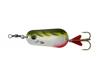 Dam Plandavka Effzett Standard Spoon Olive/Chartreuse Tiger UV (Délka 3,2cm, Hmotnost 6g)