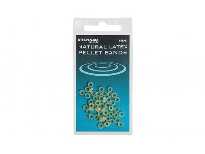Drennan Peletové Kroužky Natural Latex Pellet Bands 50ks