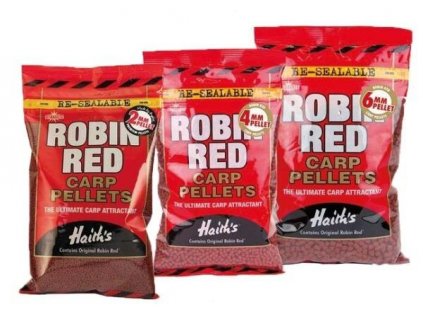 Dynamite Baits Pelety Pellets Robin Red Not Drilled 6mm 900g