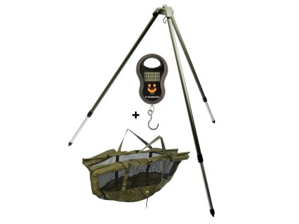 Giants fishing Stojan na vážení Weigh Tripod + vážící sak + váha ZDARMA!