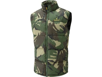 Wychwood Vesta Puffer Gilet Camouflage