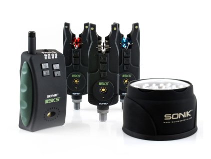 Sonik Sada Hlásičů SKS 3+1 Alarm + Bivvy Lamp