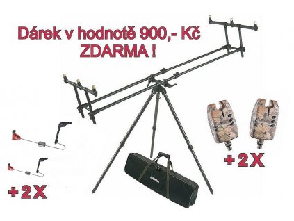 AKCE - Tripod Premium + ZDARMA 2 x Sounder EASY CAMO a 2 x Swing Arm No. 130